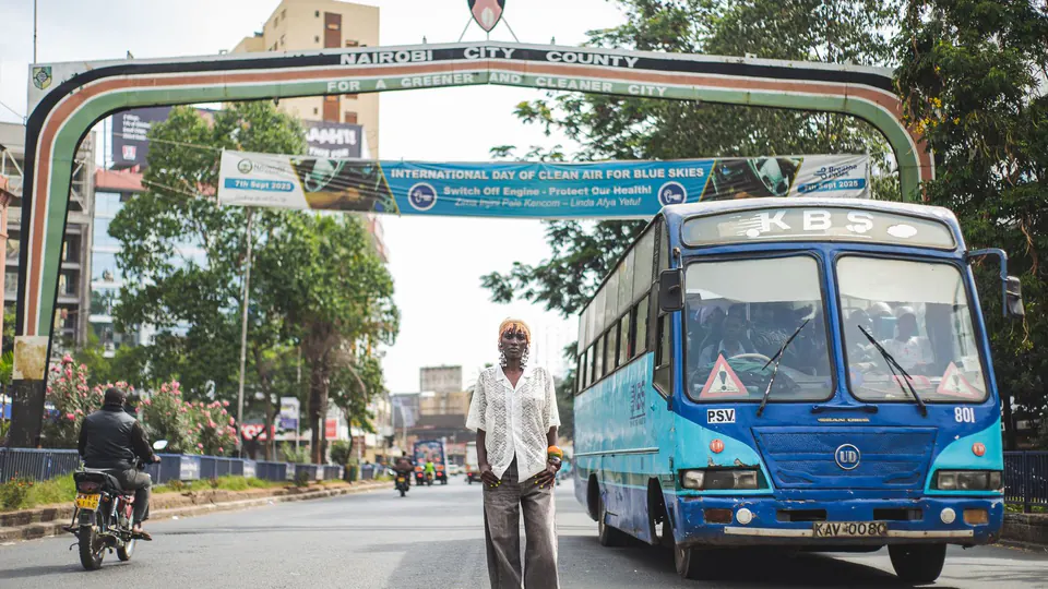 Street scene in Nairobi