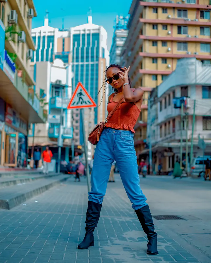 Portrait of a person in Nairobi's CBD